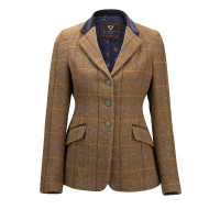 Veste Saratoga Shires Aubrion femme Carreaux chêne marron