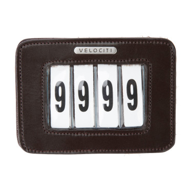 Porte-numéro de tapis x4 Shires Velociti Havane Marron