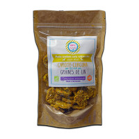 Crackers graines de lin chien Happy Crackers
