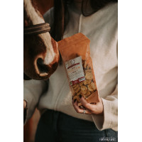 Crackers graines de lin Happy Crackers carottes curcuma