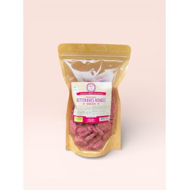 Crackers graines de lin Happy Crackers betterave rouge