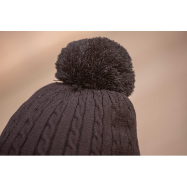 Bonnet Pénélope Virgie femme Noir Bonnet Pénélope Virgie femme Noir