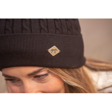 Bonnet Pénélope Virgie femme Noir Bonnet Pénélope Virgie femme Noir
