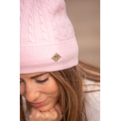 Bonnet Pénélope Virgie femme Rose pâle Bonnet Pénélope Virgie femme Rose pâle