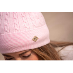 Bonnet Pénélope Virgie femme Rose pâle Bonnet Pénélope Virgie femme Rose pâle