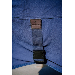Couverture Cool&dry Equithème Fresh Combo Marine Bleu marine