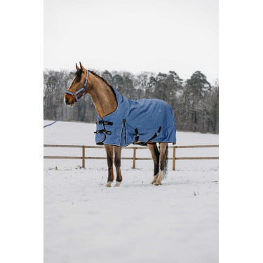 Couverture Equithème Tyrex Aisance 1200D High Neck Bleu cobalt Couverture Equithème Tyrex Aisance 1200D High Neck Bleu cobalt