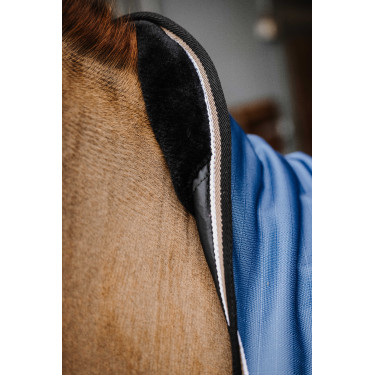 Couverture Equithème Tyrex Aisance 1200D High Neck Bleu cobalt Couverture Equithème Tyrex Aisance 1200D High Neck Bleu cobalt