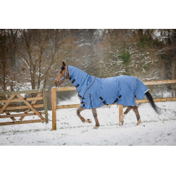 Couvre-cou Equithème Tyrex Aisance 1200D Bleu