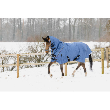 Couvre-cou Equithème Tyrex Aisance 1200D Bleu
