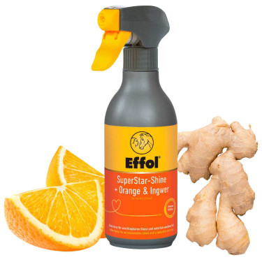 Démêlant Effol SuperStar Shine Orange / gingembre Démêlant Effol SuperStar Shine Orange / gingembre
