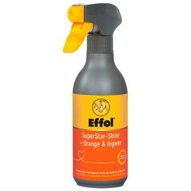 Démêlant Effol SuperStar Shine Orange / gingembre Démêlant Effol SuperStar Shine Orange / gingembre