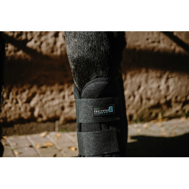 Guêtres Cool&dry Equithème Fresh Noir Guêtres Cool&dry Equithème Fresh Noir