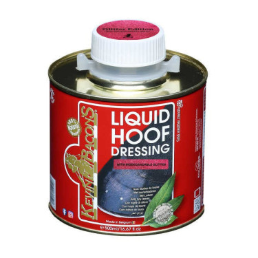 Huile pour sabots Kevin Bacon's Hoof Dressing Liquide paillettes Rose