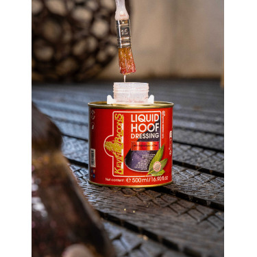 Huile pour sabots Kevin Bacon's Hoof Dressing Liquide paillettes Rose