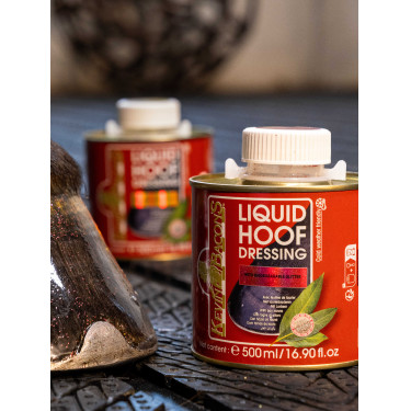 Huile pour sabots Kevin Bacon's Hoof Dressing Liquide paillettes Rose