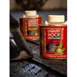 Huile pour sabots Kevin Bacon's Hoof Dressing Liquide paillettes Rose