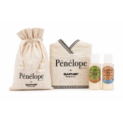 Kit de soin du cuir Saphir Pénélope