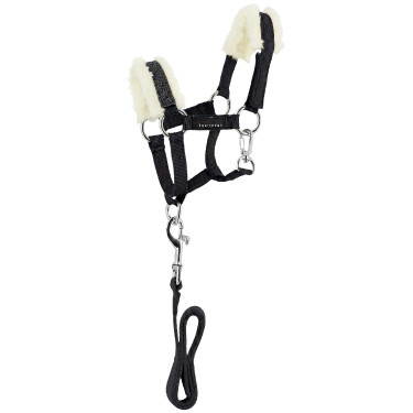 Mini licol et longe Pony Academy Noir Mini licol et longe Pony Academy Noir
