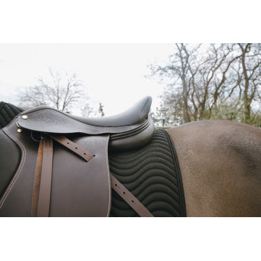 Selle Eric Thomas Hybrid EK-Confortech Jump Havane Marron Selle Eric Thomas Hybrid EK-Confortech Jump Havane Marron