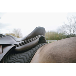 Selle Eric Thomas Hybrid EK-Confortech Jump Havane Marron Selle Eric Thomas Hybrid EK-Confortech Jump Havane Marron
