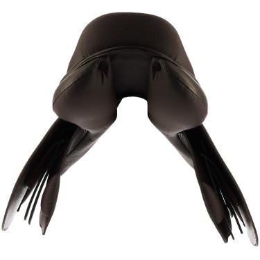 Selle Eric Thomas Hybrid EK-Confortech Jump Havane Marron Selle Eric Thomas Hybrid EK-Confortech Jump Havane Marron