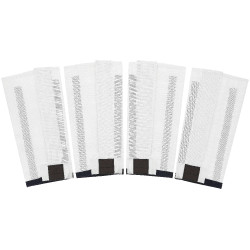Guêtres Equithème anti-mouches anti-uv par 4 Blanc