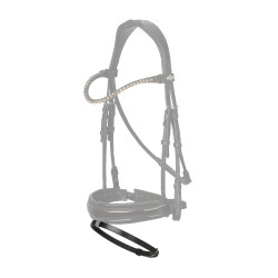 Noseband LeMieux Kudos Marront / argent