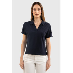 Polo Harcour Capella femme Marine Bleu marine