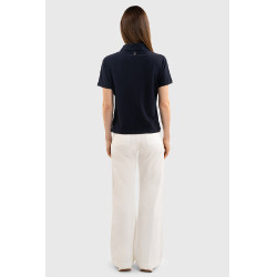 Polo Harcour Capella femme Marine Bleu marine