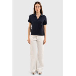 Polo Harcour Capella femme Marine Bleu marine