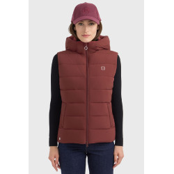 Veste sans manches Harcour Cinderella femme Vigne Bordeaux