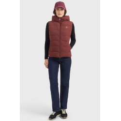 Veste sans manches Harcour Cinderella femme Vigne Bordeaux