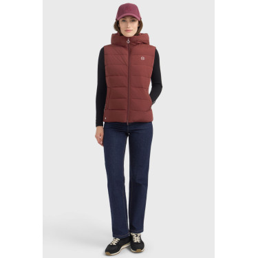 Veste sans manches Harcour Cinderella femme Vigne Bordeaux