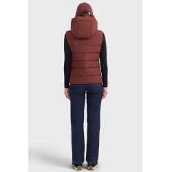 Veste sans manches Harcour Cinderella femme Vigne Bordeaux