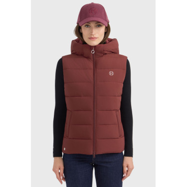 Veste sans manches Harcour Cinderella femme Vigne Bordeaux