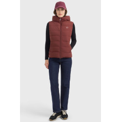 Veste sans manches Harcour Cinderella femme Vigne Bordeaux