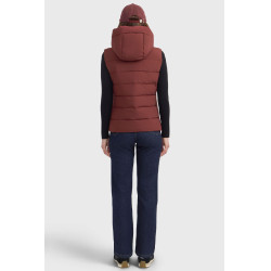 Veste sans manches Harcour Cinderella femme Vigne Bordeaux