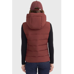 Veste sans manches Harcour Cinderella femme Vigne Bordeaux