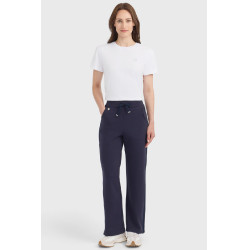 Pantalon Maille Harcour Clarisse femme Marine Bleu marine
