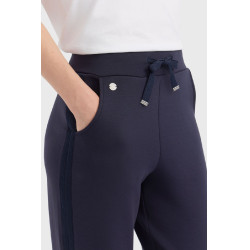 Pantalon Maille Harcour Clarisse femme Marine Bleu marine
