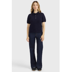 Polo pullover Harcour Cherry femme Marine Bleu marine Polo pullover Harcour Cherry femme Marine Bleu marine