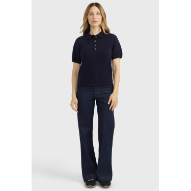 Polo pullover Harcour Cherry femme Marine Bleu marine Polo pullover Harcour Cherry femme Marine Bleu marine