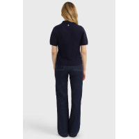 Polo pullover Harcour Cherry femme Marine Bleu marine
