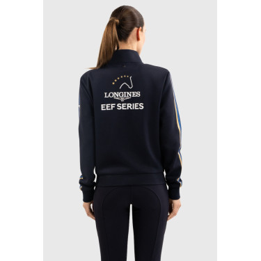 Sweatshirt zippé Budapest Unisex EEF x Harcour Marine Bleu marine Sweatshirt zippé Budapest Unisex EEF x Harcour Marine Bleu marine