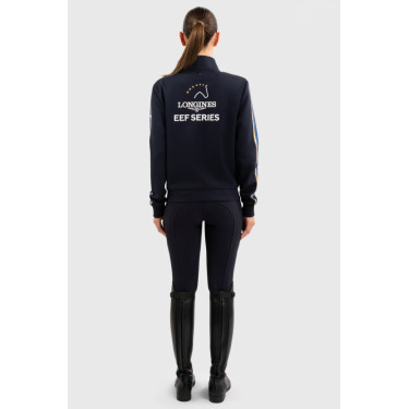 Sweatshirt zippé Budapest Unisex EEF x Harcour Marine Bleu marine Sweatshirt zippé Budapest Unisex EEF x Harcour Marine Bleu marine