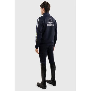Sweatshirt zippé Budapest Unisex EEF x Harcour Marine Bleu marine Sweatshirt zippé Budapest Unisex EEF x Harcour Marine Bleu marine