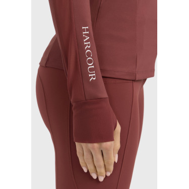 T-shirt technique Harcour Calista femme Vigne Bordeaux T-shirt technique Harcour Calista femme Vigne Bordeaux