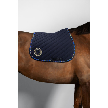 Tapis de selle Martofte EEF x Harcour Marine Bleu marine Tapis de selle Martofte EEF x Harcour Marine Bleu marine