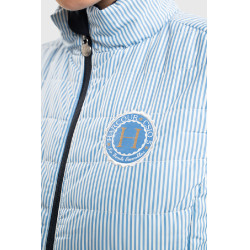 Veste sans manches Harcour Quickstara Reversible Femme CSIO La Baule Marine / marinière ciel Bleu marine